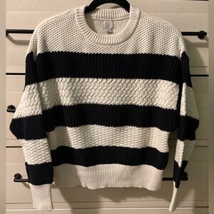 A New Day striped knit sweater